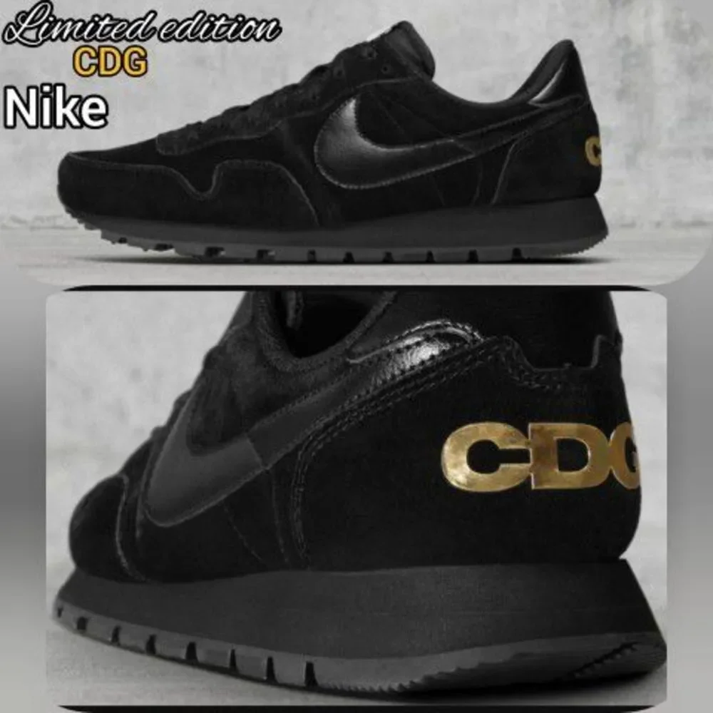 Nike Limited Edition CDG Air Pegasus 83 Gold Size 4